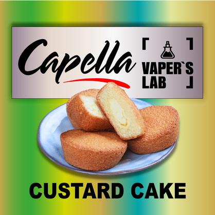 Фото на Ароматизатор Capella Custard Cake Заварний торт