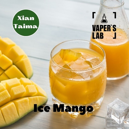 Фото, Відеоогляди на Ароматизатор для самозамісу Xi'an Taima "Ice Mango" (Манго з холодком) 