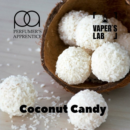 Фото, Відеоогляди на Ароматизатори для сольового нікотину TPA "Coconut Candy" (Кокосові цукерки) 