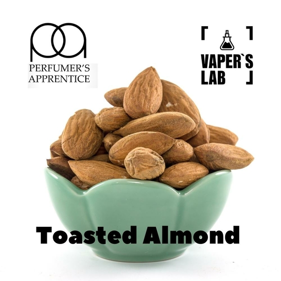 Відгуки на Натуральні ароматизатори для вейпа TPA "Toasted almond" (Смажений мигдаль) 