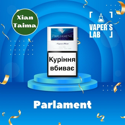 Фото, Видео, ароматизатор для самозамеса Xi'an Taima "Parlament" (Парламент) 
