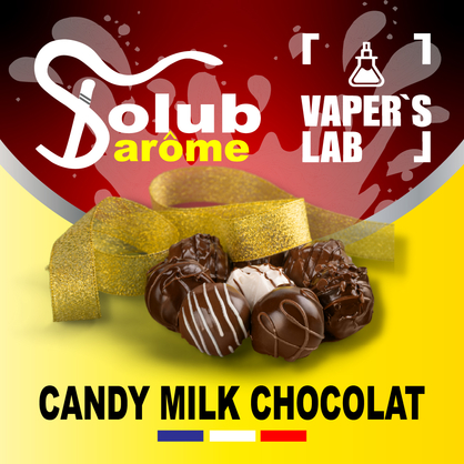 Фото, Відеоогляди на Аромки для самозамісу Solub Arome "Candy milk chocolat" (Цукерка з молочним шоколадом) 