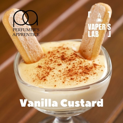 Фото, Відеоогляди на Ароматизатори для вейпа TPA "Vanilla Custard" (Ванільний крем) 