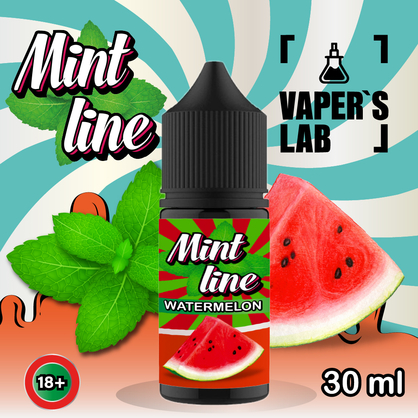 Фото сольова жижа top mint watermelon 30ml