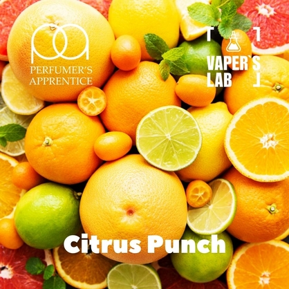 Фото, Видео, Арома для самозамеса TPA "Citrus Punch" (Цитрусовый напиток) 