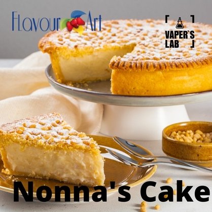 Фото на Аромки для вейпа для вейпа FlavourArt Nonna\'s Cake Бабушкин пирог