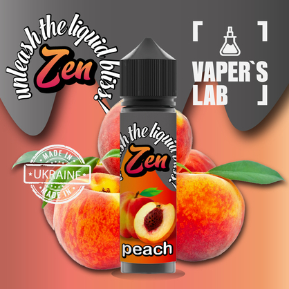 Фото купить заправку для электронной сигареты zen peach