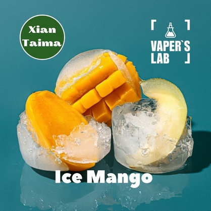 Фото, Видео, Премиум ароматизаторы для электронных сигарет Xi'an Taima "Ice Mango" (Манго с холодком) 