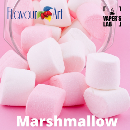 Фото, Відеоогляди на Аромку для вейпа FlavourArt Marshmallow Зефір