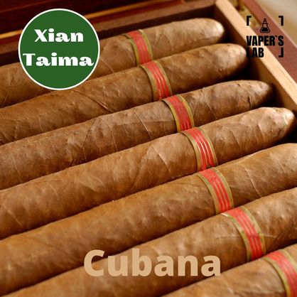 Фото, Відеоогляди на Ароматизатори для вейпа Xi'an Taima "Cubana" (Кубинська сигара) 