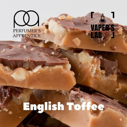 Фото, Видео, Аромки для вейпов TPA "English Toffee" (Английская ириска) 