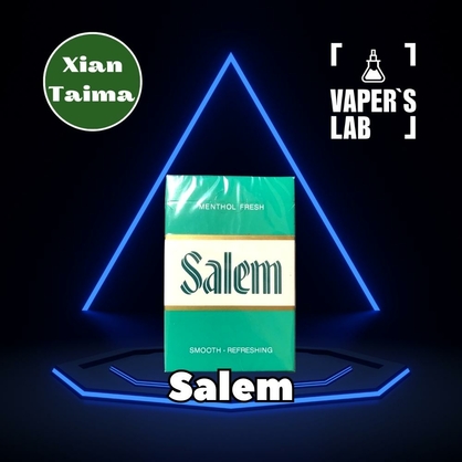 Фото, Видео, Премиум ароматизатор для электронных сигарет Xi'an Taima "Salem" (Сигареты Салем) 
