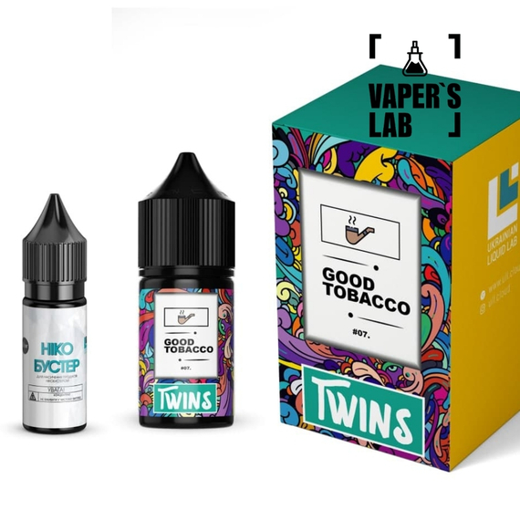 Отзывы Солевая заправка Набор TWINS Good Tobacco 30 мл 