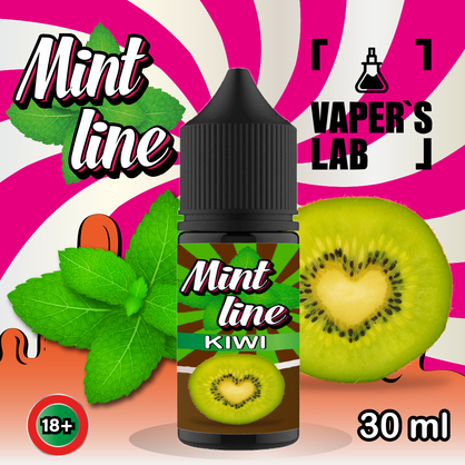 Фото жидкость для под систем mint kiwi 30ml