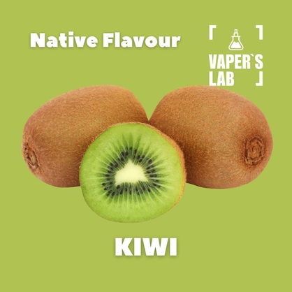 Фото, Відеоогляди на Ароматизатори для вейпа Native Flavour "Kiwi" 30мл 