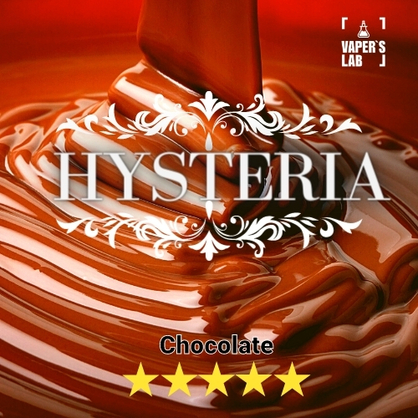 Фото жижа без нікотину hysteria chocolate 30 ml