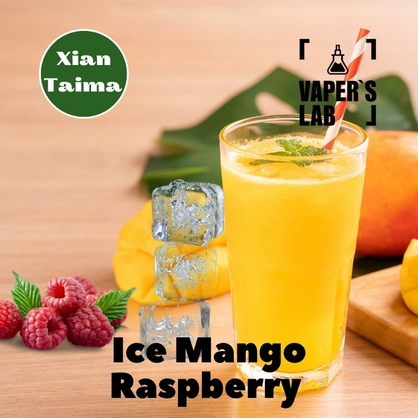 Фото, Відеоогляди на Аромки для самозамісу Xi'an Taima "Ice Mango Raspberry" (Холодний манго та малина) 
