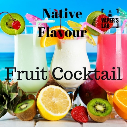 Фото, Відео на Жижи Native Flavour Fruit Cocktail 100 ml