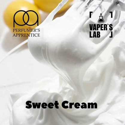 Фото, Відеоогляди на Ароматизатори для сольового нікотину TPA "Sweet Cream" (Солодкий крем) 