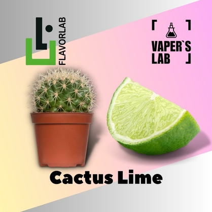 Фото на Ароматизаторы для вейпа Flavor Lab Cactus Lime 10 мл