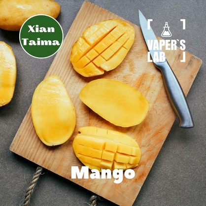 Фото, Відеоогляди на Преміум ароматизатори для електронних сигарет Xi'an Taima "Mango" (Манго) 