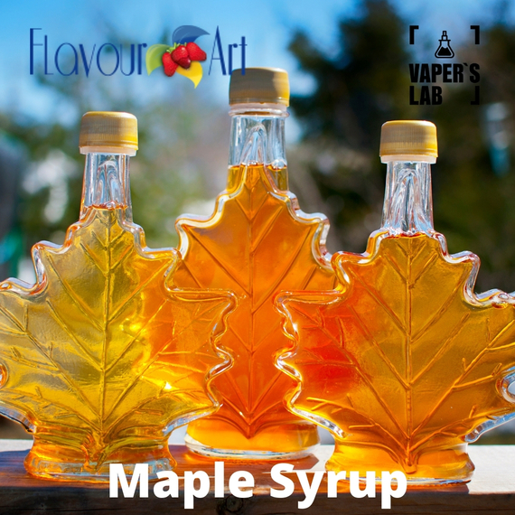 Відгуки на Аромку для вейпа FlavourArt Maple Syrup Кленовий сироп