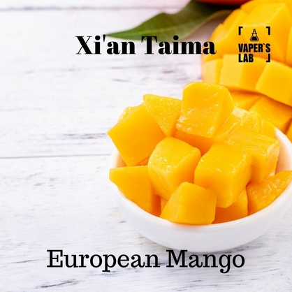 Фото, Видео, ароматизатор для самозамеса Xi'an Taima "European Mango" (Европейское Манго) 