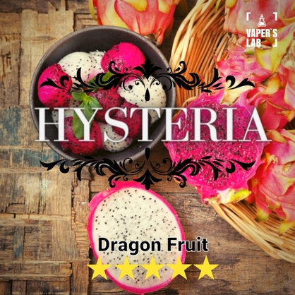 Фото, Відео на рідину Hysteria Dragon fruit 30 ml