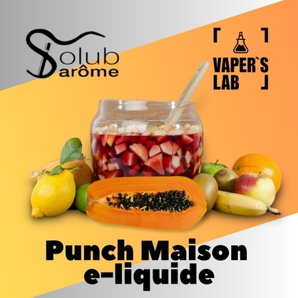 Фото, Відеоогляди на Ароматизатор для самозамісу Solub Arome "Punch Maison e-liquide" (Екзотичний пунш) 