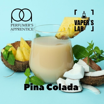 Фото, Відеоогляди на ароматизатор електронних сигарет TPA "Pina Colada" (Піна Колада) 