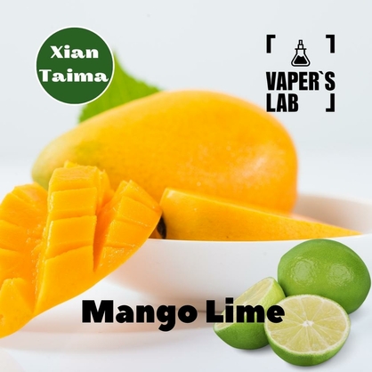 Фото, Відеоогляди на Ароматизатори для рідин Xi'an Taima "Mango Lime" (Манго лайм) 