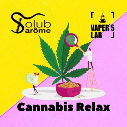 Фото, Відеоогляди на Аромки для вейпів Solub Arome "Cannabis relax" (Канабіс) 
