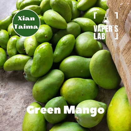 Фото, Видео, Ароматизаторы вкуса Xi'an Taima "Green Mango" (Зеленый манго) 