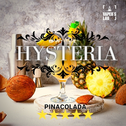 Фото, Відео на Жижку для вейпа Hysteria Pinacolada 30 ml