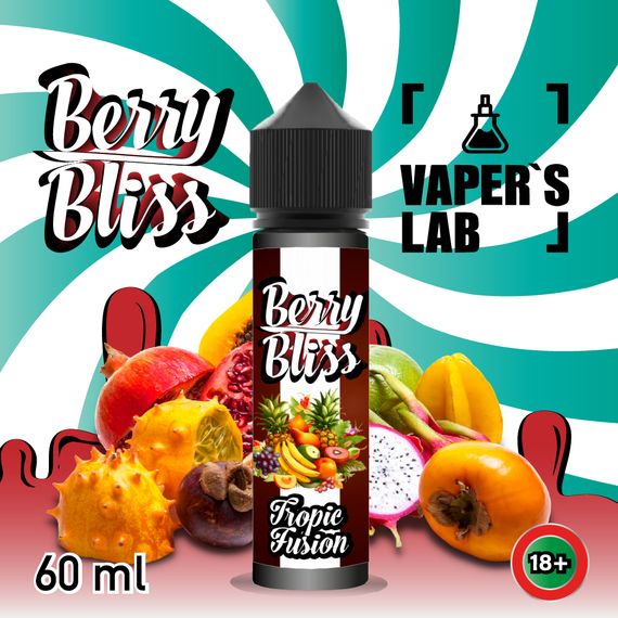 Отзывы  жижи для вейпа berry bliss tropic fusion 60 мл (тропические фрукты)
