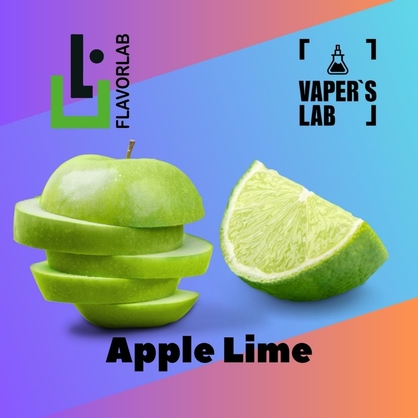 Фото на Aroma для вейпа Flavor Lab Apple Lime 10 мл