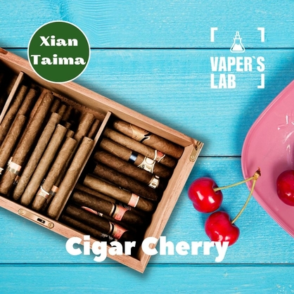 Фото, Видео, Ароматизаторы для солевого никотина   Xi'an Taima "Cigar Cherry" (Сигара с вишней) 