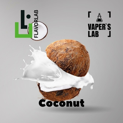Фото, Відеоогляди на Ароматизатор Flavor Lab Coconut 10 мл