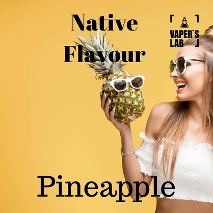 Фото жижа native flavour pineapple 120 ml