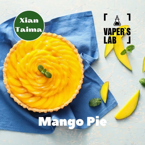 Отзывы на Аромки для вейпа Xi'an Taima "Mango Pie" (Пирог с манго) 