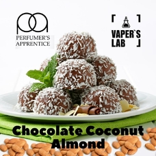 Преміум ароматизатори для електронних сигарет TPA "Chocolate Coconut Almond" (Шоколад кокос та мигдаль)