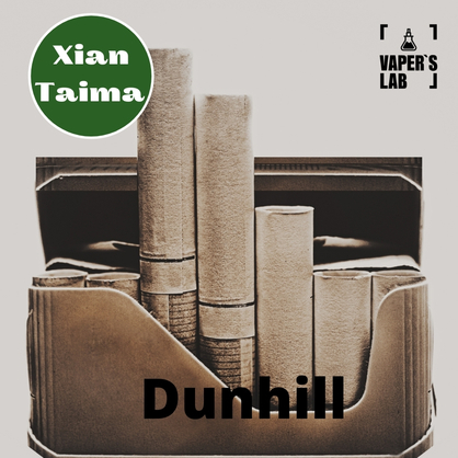Фото, Відеоогляди на Преміум ароматизатори для електронних сигарет Xi'an Taima "Dunhill" (Тютюн Данхілл) 