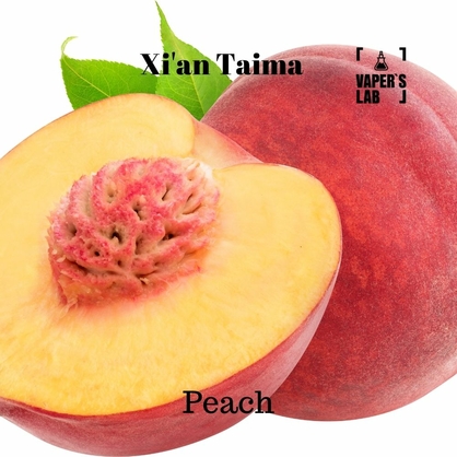 Фото, Видео, Ароматизаторы для жидкости вейпов Xi'an Taima "Peach" (Персик) 