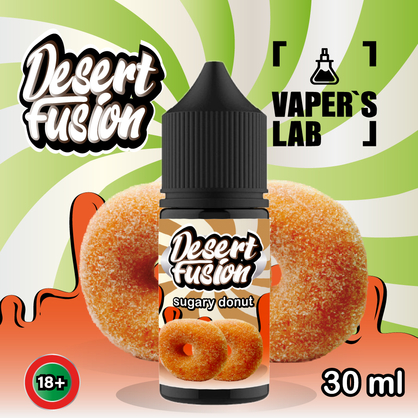 Фото сольова жижа top dessert fusion salt sugary donut 30 ml