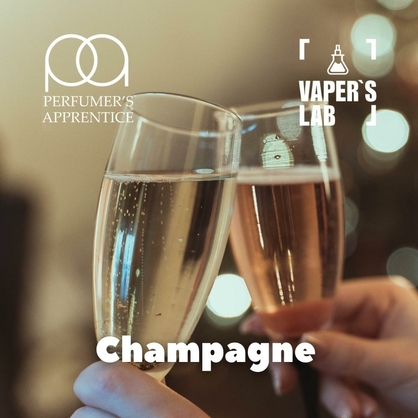 Фото, Відеоогляди на Аромки для вейпів TPA "Champagne" (Шампанське) 