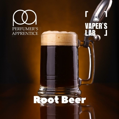 Фото, Відеоогляди на Натуральні ароматизатори для вейпів TPA "Root Beer" (Кореневе пиво) 
