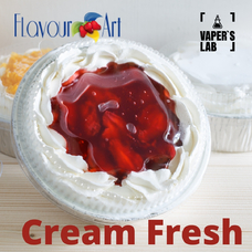 Лучшие пищевые ароматизаторы  FlavourArt Cream Fresh Сливки