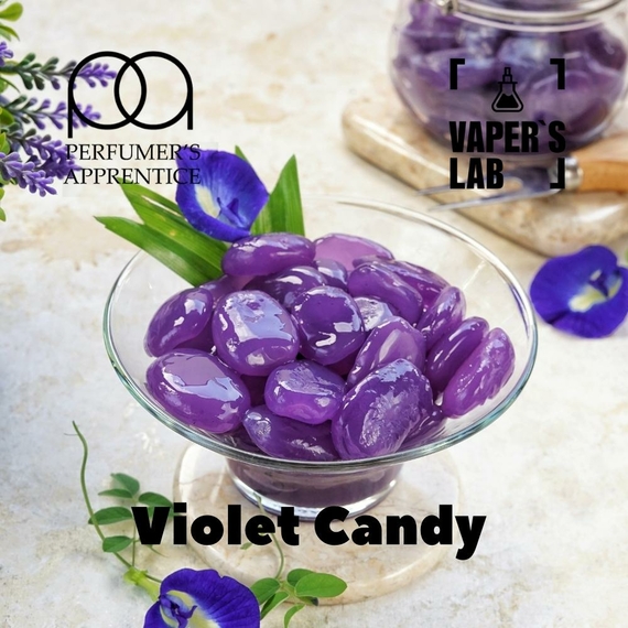 Відгуки на Ароматизатор для самозамісу TPA "Violet Candy" (Фіалкові льодяники) 