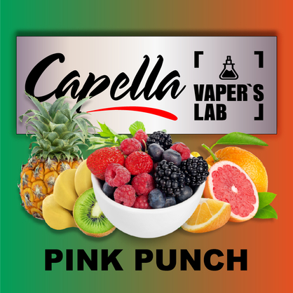 Фото на аромку Capella Pink Punch Розовый пунш