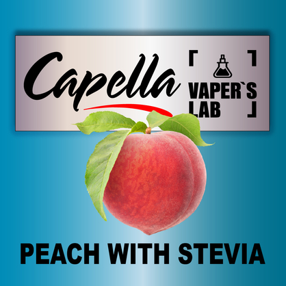 Фото на аромку Capella Peach with Stevia Персик со стевией